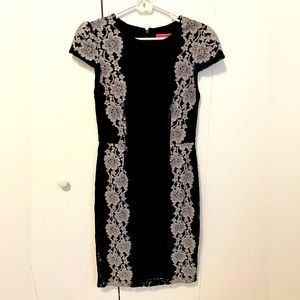 Betsy Johnson Black Lace Dress